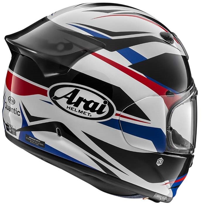 arai blarney helmet Arai Quantic Ray White Motorcycle Helmet – Felli Pelli Moto