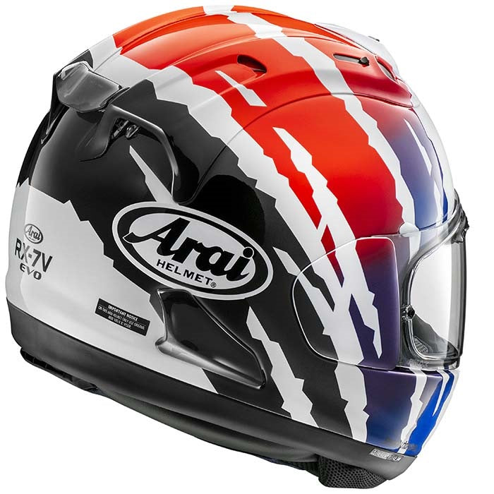 Arai RX-7V EVO BLADE RED Motorcycle Helmet – Felli Pelli Moto