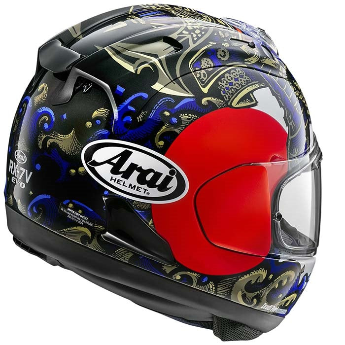 Arai RX-7V EVO Samurai Motorcycle Helmet – Felli Pelli Moto